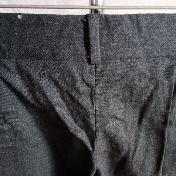 38x31 Vintage 1970's Mens Pants Charcoal Wool SEARS Bootcut Dress Slacks - Picture 4 of 9